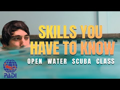 Open Water Scuba Course Part 2 - Confined Water  Dive 1