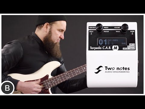 TWO NOTES TORPEDO C.A.B. M+ AMP SIMULATOR PEDAL