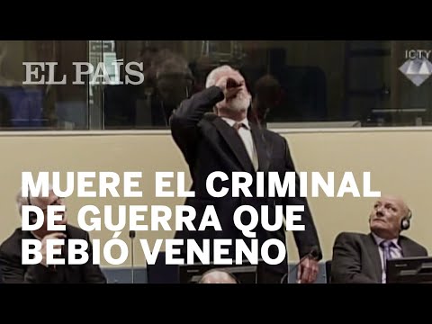 Un criminal de guerra se suicida en el tribunal | Internacional