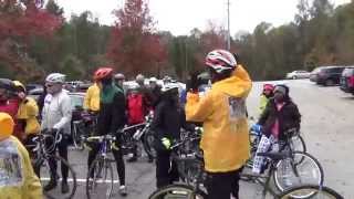 preview picture of video 'Ride in Remembrance of BRAG Dream Team Coach Holly Rhodes, 1/1/2014'