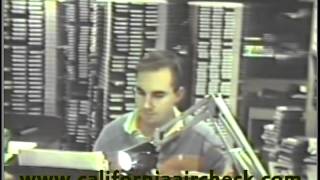 WNBC New York Dan Taylor &quot;Time Machine&quot; 1987 California Aircheck Video