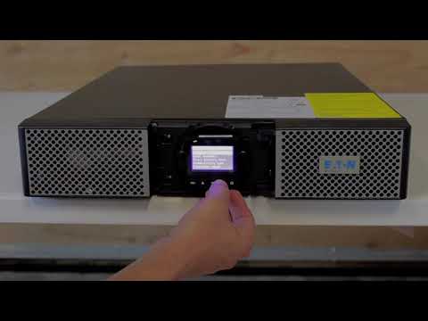 Nepertraukiamas Maitinimo Šaltinis - Eaton 9PX 2200i RT3U 1980W-2500W Atsarginis 4-9min video