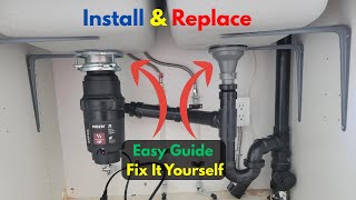 How to Install and Replace a Garbage Disposal || Fix It Yourself ||