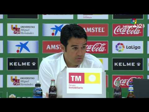 Rueda de prensa de Alberto Toril tras el Elche CF vs Sevilla Atlético (3-2)