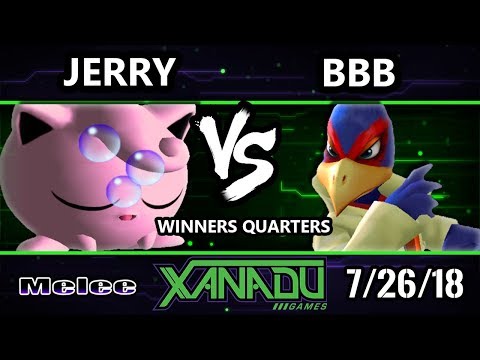 S@X 260 SSBM - Jerry (Jigglypuff) Vs. BBB (Falco) - Smash Melee Winners Quarters