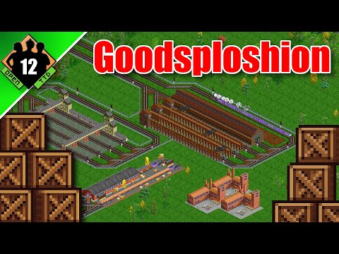 Quad Goods Hubs - OpenTTD Let's Play S12 #5