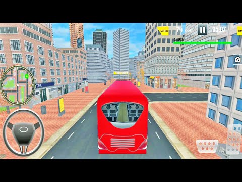 Euro Coach Bus City Extreme Driver Game | Bus Racing Games - Bus Drive | Tourist Bus 3D Game