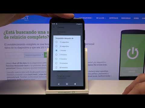 Cómo cambiar el tiempo del bloqueo automático en VIVAX POINT X503