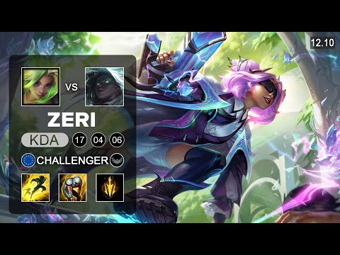 Zeri vs Senna ADC - EUW Challenger - Patch 12.10 Season 12