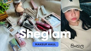 Huge makeup Haul - Sheglam Sinhala