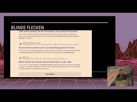 Video Thumbnail: TDF 2025 - KI und Dystopie