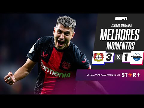 PALACIOS ANOTA GOLAÇO, Frimpong dá show, e Leverkusen domina Paderborn I Melhores Momentos