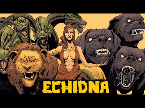 Echidna: Die Mutter aller Monster - Griechische Mythologie - Geschichte und Mythologie Illustriert