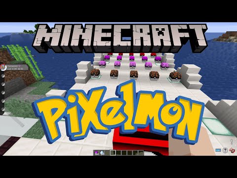 Minecraft Pixelmon Mod with PokeBlock - Getting the Best Team and Battling the Elite Four