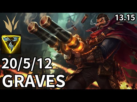 Graves Jungle vs Udyr - EUW Grandmaster | Patch 13.15