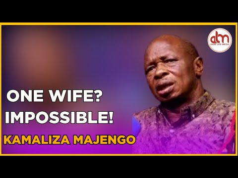 How can one survive with one wife? it's impossible...Kamaliza Majengo 🫣