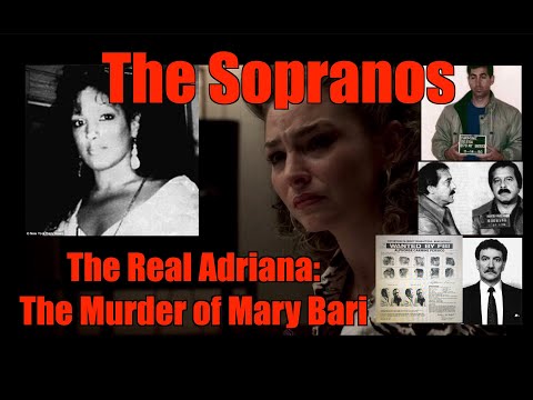 The Real Adriana: The Murder of Mary Bari #thesopranos #mafia #christophermoltisanti