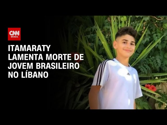 Itamaraty lamenta morte de jovem brasileiro no Líbano | BASTIDORES CNN