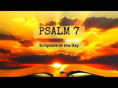 psalm 7 - I Take Refuge in you