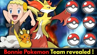 Bonnie Pokemon Team RevealedBonnie All 6 Pokemon R