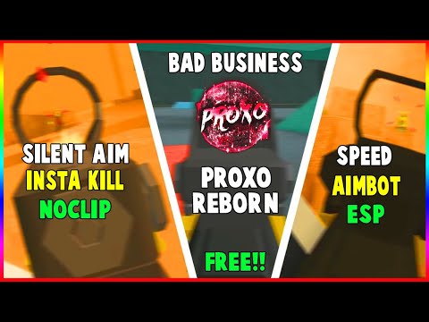 *WORKING* ✅ ROBLOX HACK/EXPLOIT: Proxo - Bad Business Aimbot & Silent Aim! #1 Free ROBLOX Exploit!