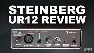 Video thumbnail for Steinberg UR12 USB Interface Review / Test by Podcastage
