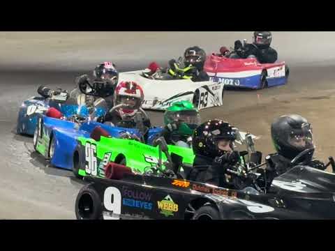 Jr 1 feature @ Emma indoor raceway karts race #1 nov24