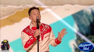 Jack Blocker Nobody&#39;s Fool Full Performance &amp; Comments Top 5 Disney Night | American Idol 2024