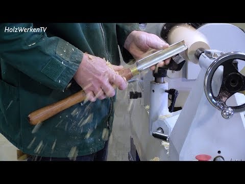 Drechseln: Der richtige Dreh für die Schruppröhre