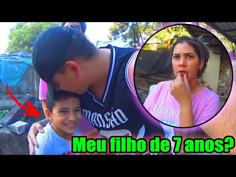 The result of an affair? I discovered I had a son - the handsome Nego do Borel, LOL.