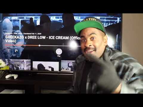 American Reacting To Swedish Rap)GREEKAZO x DREE LOW -ICE CREAM