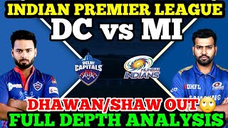 DC VS MI DREAM11 | MI vs DC Dream11 Team | DELHI CAPITALS VS MUMBAI INDIANS | dc vs mi IPL