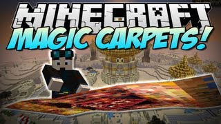 Minecraft | MAGIC CARPET! (Fly like Aladdin!) | Mod Showcase [1.5.2]