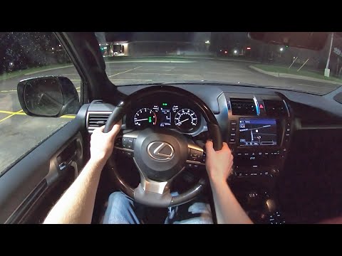 2020 Lexus GX 460 Luxury - POV Night Drive (Binaural Audio)