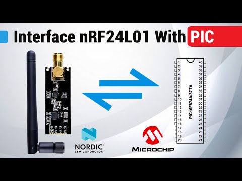 Interfacing nRF24L01 RF Module with PIC18F622K PIC Microcontroller