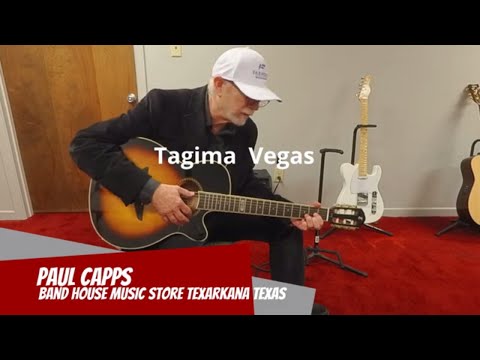 Tagima Vegas Nylon String Acoustic Electric Guitar