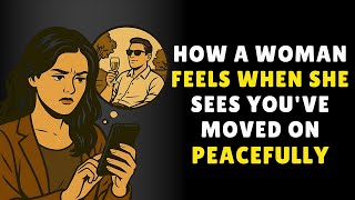 How a Women Feels when she Sees You've moved On  STOICISM