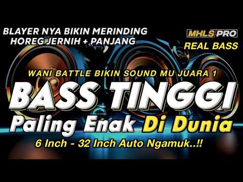 DJ FULL BASS TINGGI TERBARU 2024 PALING ENAK DIDUNIA CEK SOUND BLAYER HOREG JERNIH PANJANG (MHLS PRO