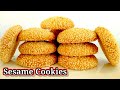 Sesame Cookies How To Make Sesame Cookies Easy Cooking With Das Biscotti Regina Tahini Cookies
