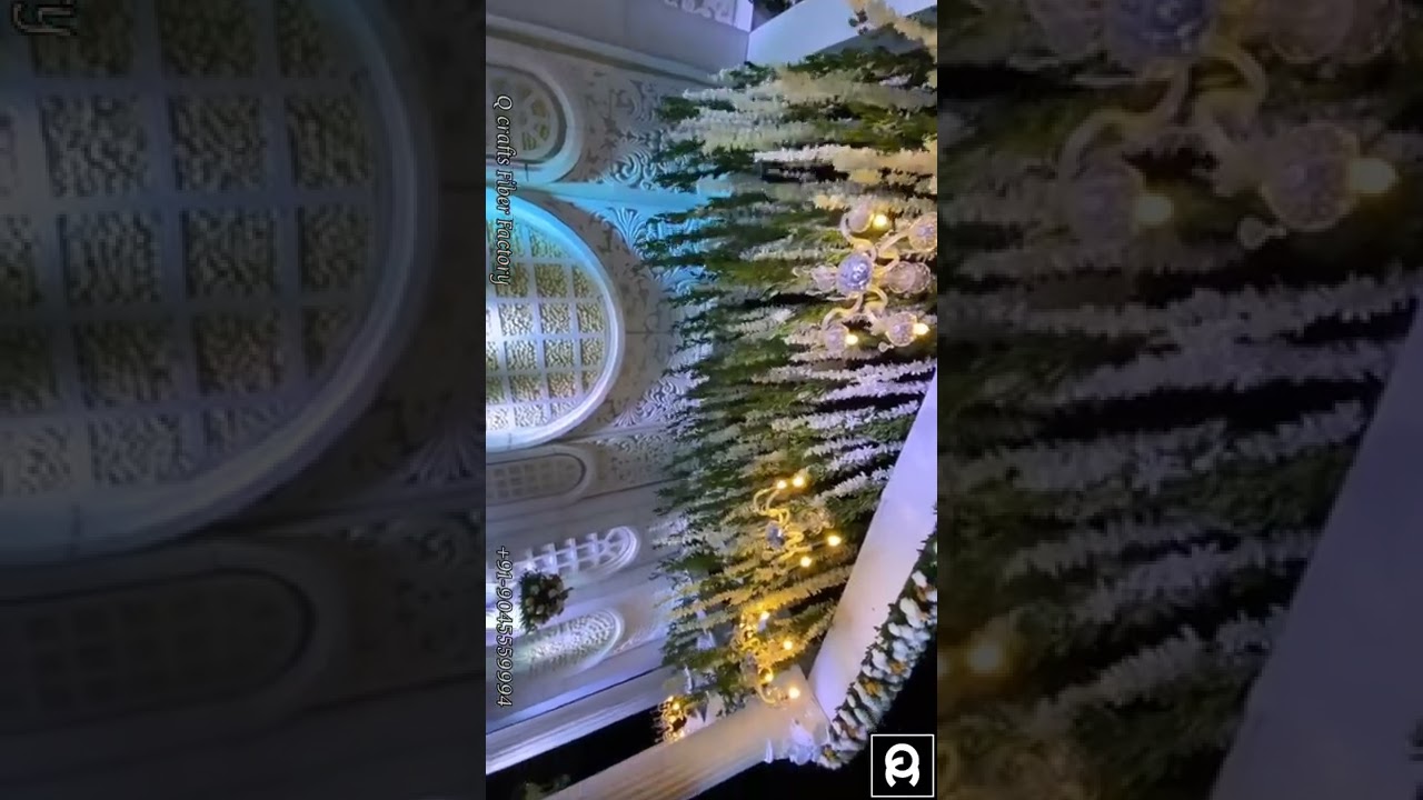 FIBER WEDDING STAGE By Q crafts Fiber Factory || +91-9045559994