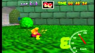 MK64 - former world record on Bowser's Castle - 2'12''55 (NTSC: 1'50''24)