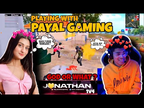 JONATHAN & PAYAL GAMING | 1V4 | GOD OR WHAT ? | NADE OPπ | BGMI | MN SQUAD | old JONATHAN & PAYAL GAMING | 1V4 | GOD OR WHAT ? | NADE OPπ | BGMI | MN SQUAD | old