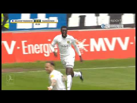 Waldhof Mannheim - 1.FC Saarbrücken 0:2 (0:1) --- 17.4.2017