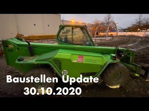 Movie Park Neuheit 2021 (Intamin Coaster) Baustellen Update 30.10.2020 - Neue Achterbahn Movie Park