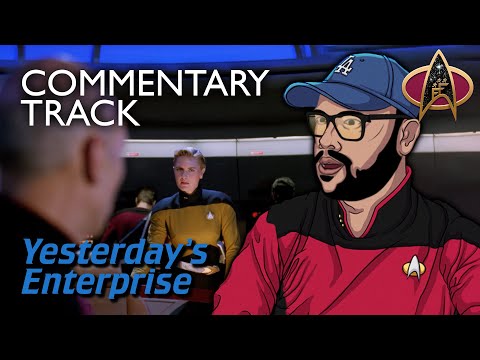 Ricardo's biggest pop-off! - Commentary Track - TNG: Yesterday’s Enterprise - Season 3, Episode 15