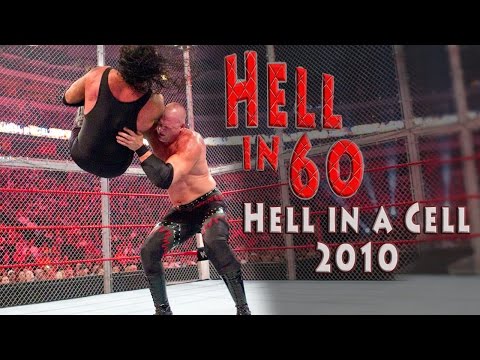 60 Seconds in Hell - The Undertaker vs. Kane - Hell in a Cell 2010