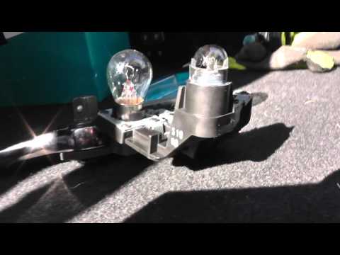 Audi A4 B8 Reverse Light Bulb Replacement 2008 to 2015
