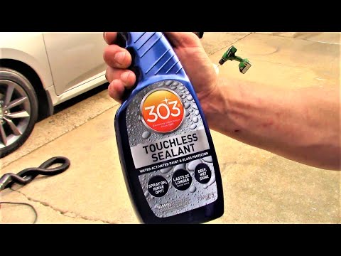 303 TOUCHLESS SEALANT | APPLICATION AND REVIEW!