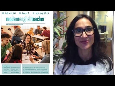 In this issue of Modern English Teacher - January 2017 - Kat Robb