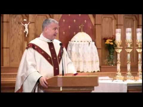 Oct 22 - Homily - Fr. Richards: Jesus is Coming, Look Busy